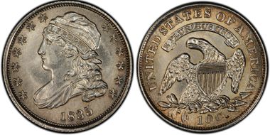 1835 10C MS63
