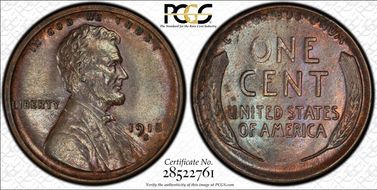 1918-S 1C MS62BN