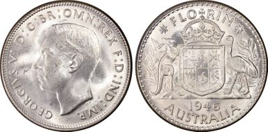 1946(m) Florin MS64
