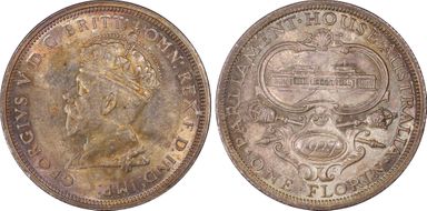 1927(m) Florin Canberra  KM-31 MS64
