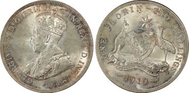 1926(m & sy) Florin MS63