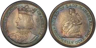 1893 25C Isabella MS66+