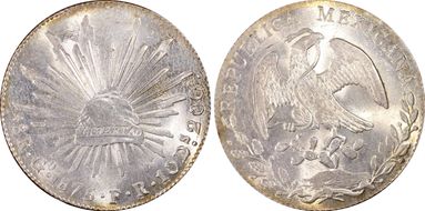 1875-Go FR 8 R Go55 MS64