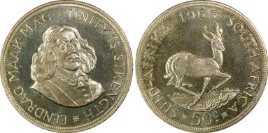 1963 50C KM-62 PR66CAM