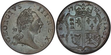 1773 VA 1/2P No Period MS63BN