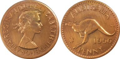 1956 Y. (p) 1D PR62RD