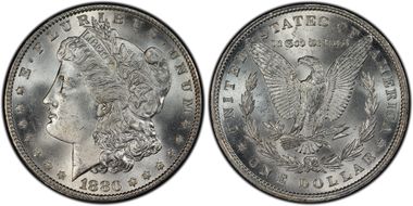 1880 $1 MS65
