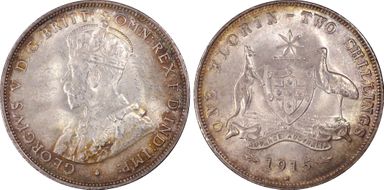1915-H Florin MS63