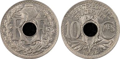 1924 10C Gad-286 F-138 MS66