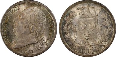 1818-A 1/2 Fr Gad-401 MS67