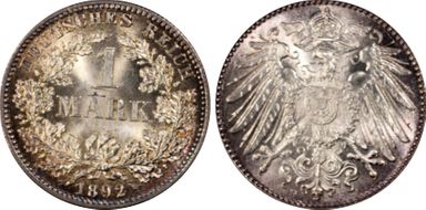 1892-F Mark J-17 MS67