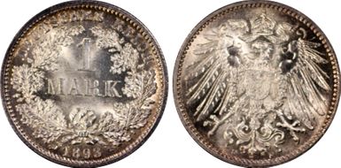 1893-F Mark J-17 MS66