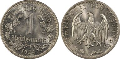 1934-A Mark J-354 MS67