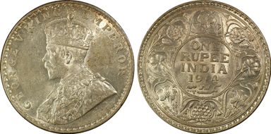 1914(B) Rupee SW-8.27 MS61