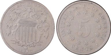 1883/2 5C Overdate FS-301 XF40