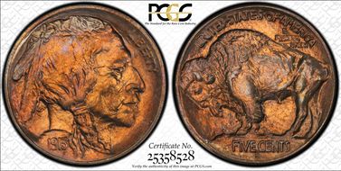 1913-S 5C Type 1 MS66