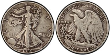 1936-D 50C DDO FS-101 VF30