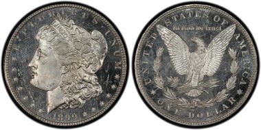 1899 $1 MS64DMPL