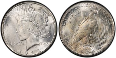 1923-S $1 MS65