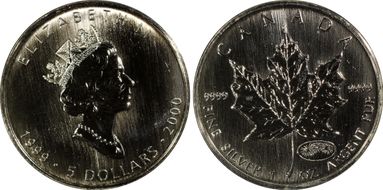 1999-2000 $5 ML Fireworks Privy MS67