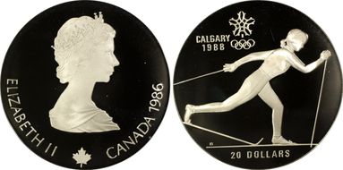 1986 $20 X-Country PR69DCAM