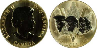 2005 $50 End of WWII SP67