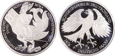 1976-D 5 Mk Grimmelshausen PR69DCAM