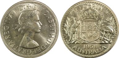 1958(m) Florin PR65