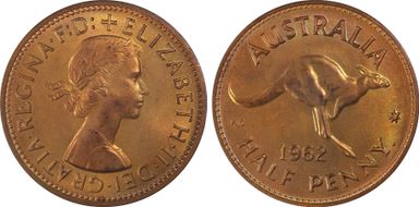 1962 Y. (p) 1/2D PR65RB