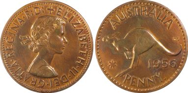 1956 Y. (p) 1D PR62RD