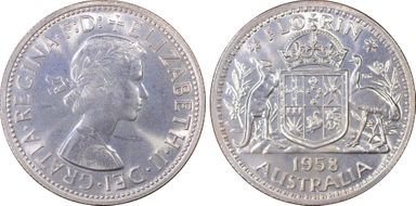 1958(m) Florin PR66