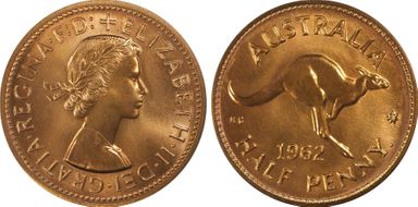 1962 Y. (p) 1/2D PR66RD