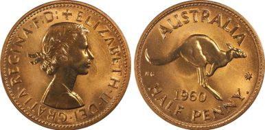 1960 Y. (p) 1/2D PR66RD