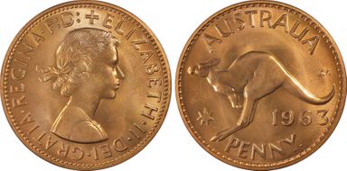 1963 Y. (p) 1D PR66RD