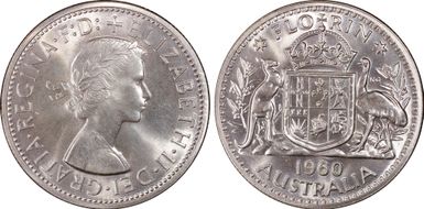 1960(m) Florin PR65