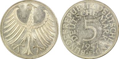 1957-F 5 Mk J-387 MS62