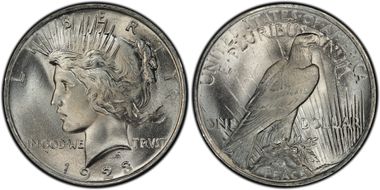 1923 $1 MS66