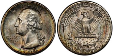 1940-S 25C MS67+