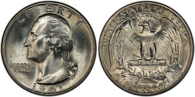 1941 25C MS67+