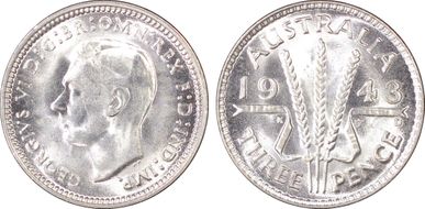 1943-D 3D KM-37  Ag MS64