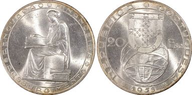 1953 20 Esc Financial Reform KM-585 MS64