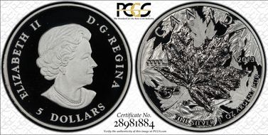 2013 $5 ML High Relief-25th Anniv. PR69DCAM