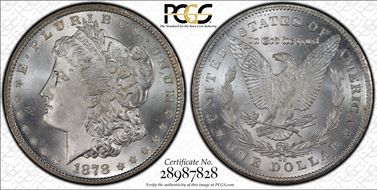 1878-CC $1 MS66