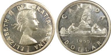 1955 S$1 Arnprior MS63