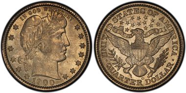 1900-O 25C MS62
