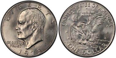 1973-D $1 MS63