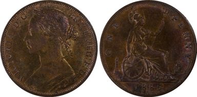 1885 1D S-3954 MS62BN