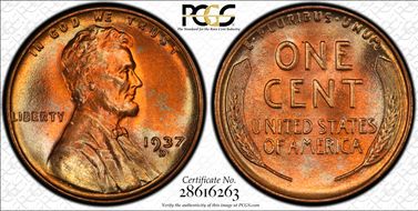 1937-D 1C MS66RB