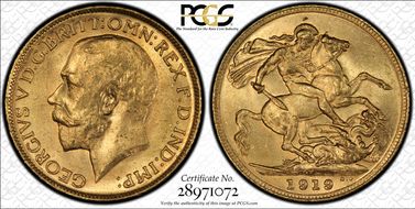 1919-M Sov S-3999 MS63