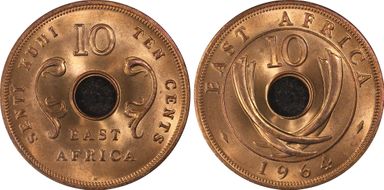 1964-H 10C KM-40 MS65RD